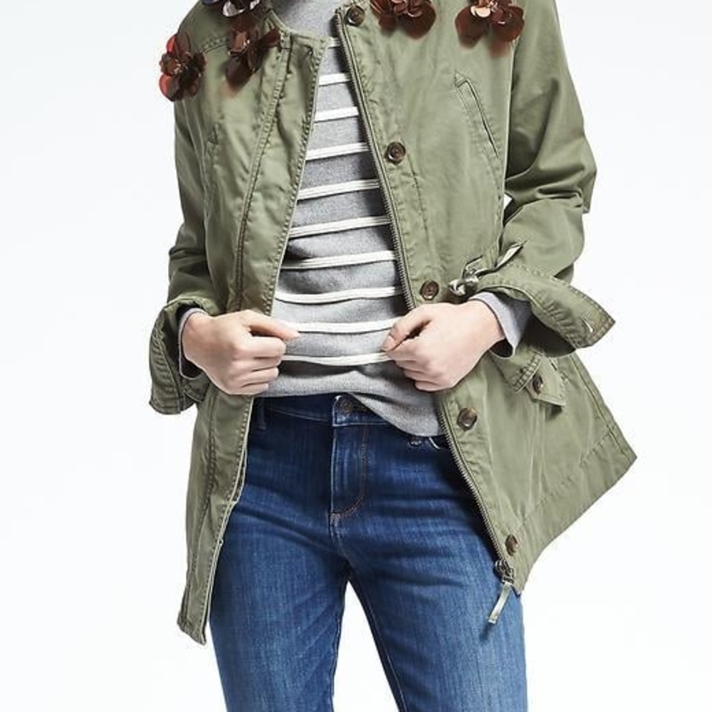 Banana Republic x Olivia Palermo Utility Jacket